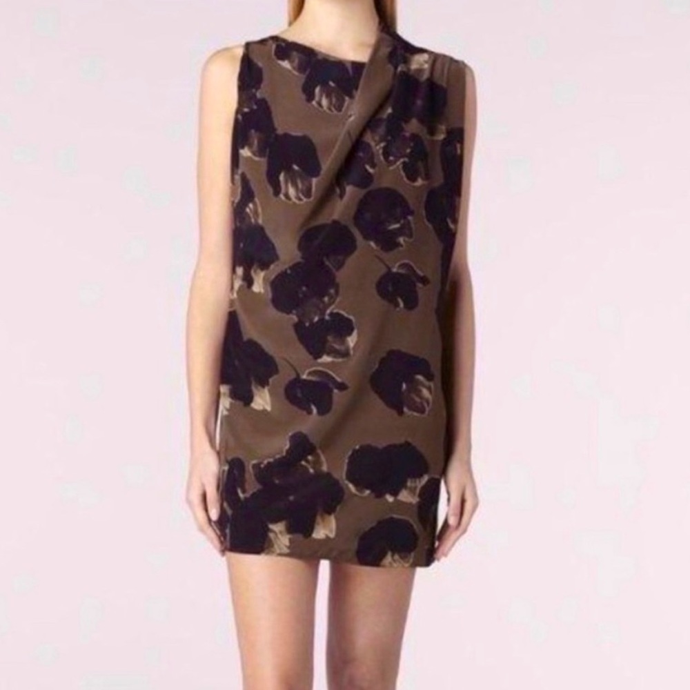 Allsaints Silk Shift Dress